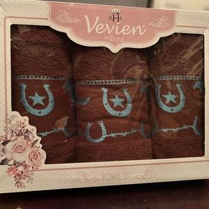 Western towel set